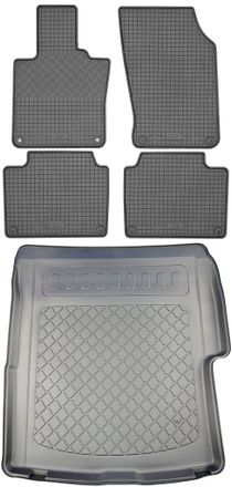 OEM Juego De Alfombrillas De Goma Para Coche Y Alfombrilla Para Maletero Volvo S90 Recharge Phev Limusina/sed&aacute;n (4 Puertas) A Partir De 2019