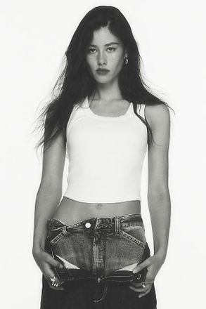 L*Space Ash Crop Tank Top