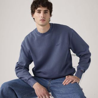 Levi's Authentic Crewneck Sweatshirt - Mens - 2XL - Blue