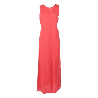 Aspesi Abito - Dames - Maxi kleedjes - Oranje - M - Kleedjes