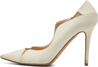 Jimmy Choo London 110mm pointed-toe heeled pumps - Neutrals