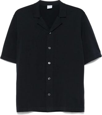 Aspesi Camicia in maglia fine - Blu