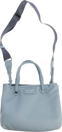 Emporio Armani Logo Faux Fur Voering Shopper Bag (Blauw)