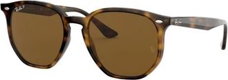 Ray-Ban Rb 4306 Zonnebril - unisex - Zonnebrillen - Bruin - 54 MM - Accessoires
