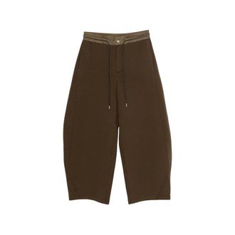 sacai Sweatpants, male, Brown, Size: M Sponge Sweatpants