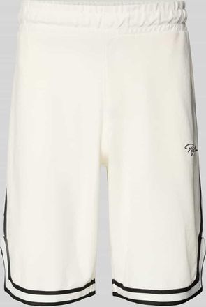 Pegador Shorts mit Logo-Stitching Modell Signar in Offwhite, Gr&ouml;&szlig;e XXL