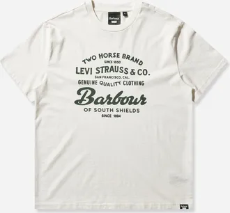 Levi's Men s Barbour Graphic T-Shirt White