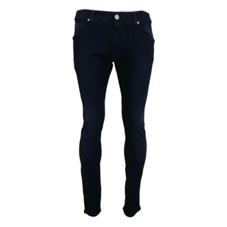 Acht Slim-fit Jeans, male, Blue, Size: M Tapered Denim Jeans