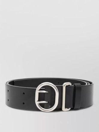 Jil Sander belt adjustable length multiple holes design