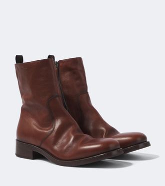 Prada Botines de piel