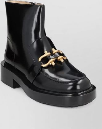 Bottega Veneta calfskin ankle boots