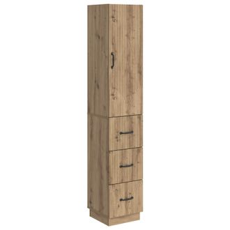 vidaXL Juego De Armarios 2 Uds. 33 X 34,5 X 87 Cm Madera De Ingenier&iacute;a Vidaxl