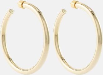 Jennifer Fisher Natasha 14kt gold-plated hoop earrings