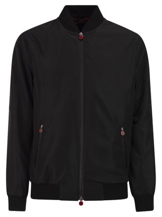 Kiton Sea Bomberjacke aus technischem Stoff