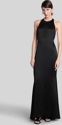 Givenchy Long Dress In Black Viscose