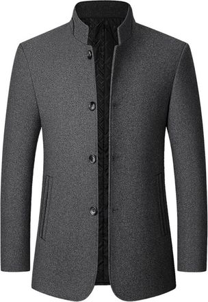 Generic Mens Blazers Single Breasted Button Jacket Blazer Formal and Casual Occasions Solid Coats Elegance Sophisticated Business Lightweight Suit Jackets Tux