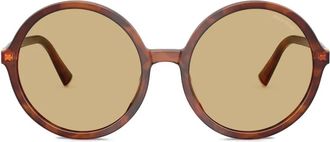 Miu Miu Eyewear round-frame sunglasses - Brown