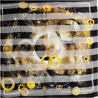 Celine Pre-owned Scarves, female, Multicolor, Size: ONE SIZE Pre-owned Vintage Silk Scarf