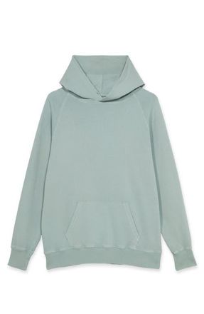 Fortela Vintagehood Brushed Jersey Hoodie in Aqua Green at Nordstrom, Size X-Large Eu