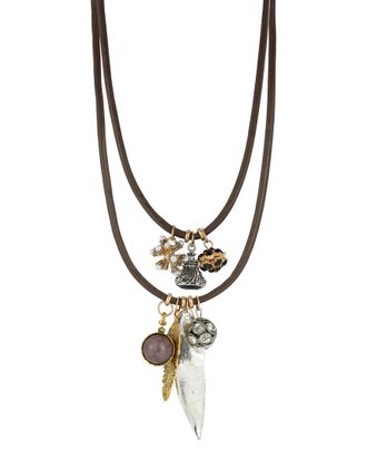 Sphera Milano Plated Cz Set Of 2 Necklaces