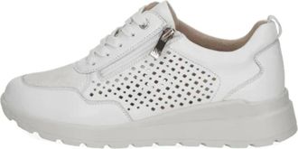Caprice Fashion Sneakers - Dames - Sneakers - Wit - 39 EU - Schoenen