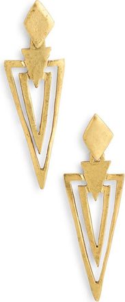 Karine Sultan Pierce Arrow Drop Earrings in Gold at Nordstrom Rack
