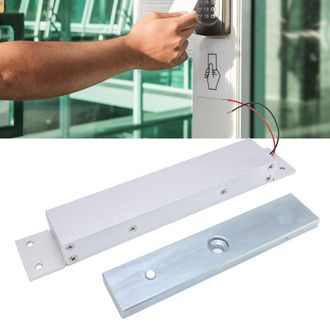 Infinite Cerraduras Electromagn&eacute;ticas Para Puertas - 280 Kg, El&eacute;ctricas, De Aleaci&oacute;n De Aluminio, 12 V, Nc, Para Control De Acceso - Sistema Multimaterial Para
