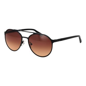 Guess Zwarte Metalen Zonnebril