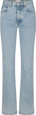 Frame Denim Jeans, Dames, Blauw, W26, Verticale Lichtblauwe Jeans