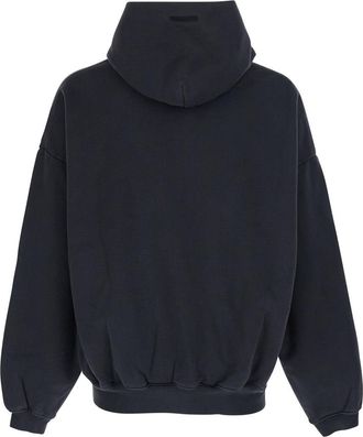 Fear of God Mens Hoodie Campus 90s Black Cotton Sweatshirts Sweater