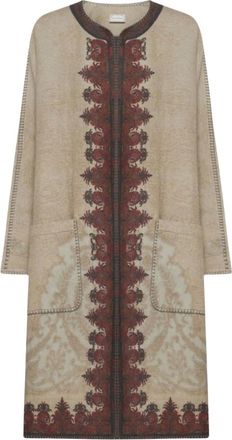 Pierre-Louis Mascia Kimono Pancake - - Knitwear - Donna - Beige - S