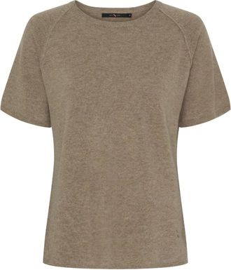 BTF-CPH Camiseta de punto de cuello redondo - Knitwear - Mujer - Gris - XL