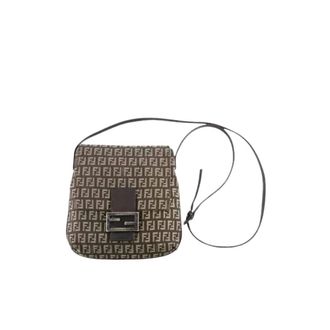 Fendi Pre-owned Cross Body Bags, female, Brown, Size: ONE SIZE Pre-owned Vintage Cross Body Bag