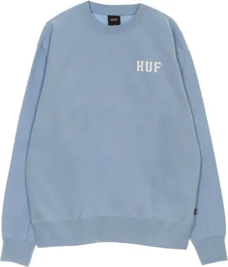 HUF Huf, Heren, Sweatshirts & Hoodies, Blauw, Maat: XL