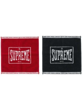 SUPREME Set asciugamani piccoli (2 pz) - Rosso