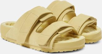 Birkenstock x Tekla Uji suede slides