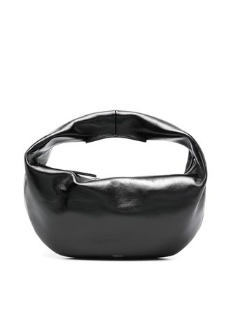 Khaite Olivia Medium Patent Leather Hobo Bag