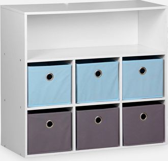Sweeek Mueble Infantil Con 6 Cestas