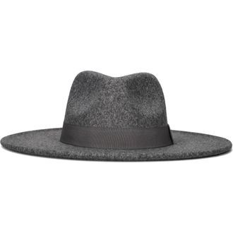 Notre-V Accessoires, Dames, Grijs, ONE Size, Elegante Grijze Katia Hoed
