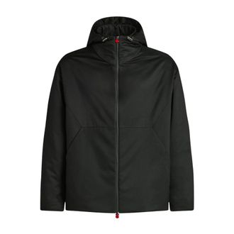 Kiton Heren, Jassen, Zwart, Maat: 3XL