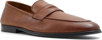Aldo Journey Penny Loafer in Cognac at Nordstrom, Size 10.5