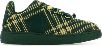 Burberry Embroidered Fabric Box Sneakers