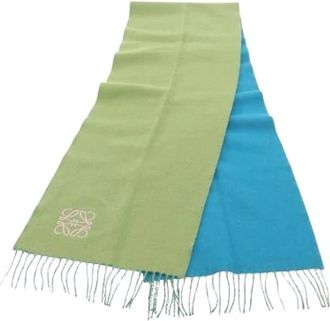 Loewe Pre-owned Scarves, female, Multicolor, Size: ONE SIZE Pre-owned Stole