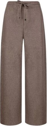 Max Mara Broeken, Dames, Bruin, 2Xs, Wijde broek