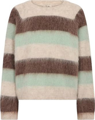 Mos Mosh Ronde hals gebreide kleding - Dames - Ronde hals truien - Veelkleurig - S - Truien & Vesten