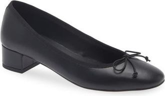 Tony Bianco Maddi Block Heel Pump in Black Nappa at Nordstrom, Size 9.5