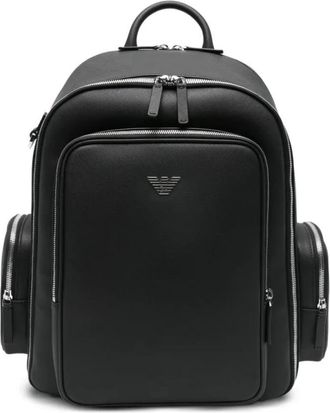 Emporio Armani Backpacks - Heren - Rugzakken - Zwart - ONE Size - Tassen