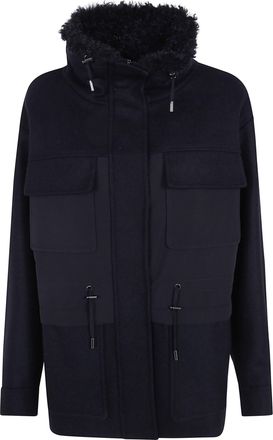 Mant&ugrave; Coat Hooded Peacoat