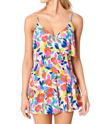 Sugarlips Sweet Soul Cece Romper In Rainbow