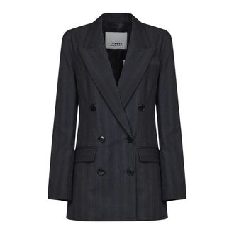 Isabel Marant Marant Etoile Jackets - female - Marant &eacute;toile - Blazers - Gray - 2XS - Jackets